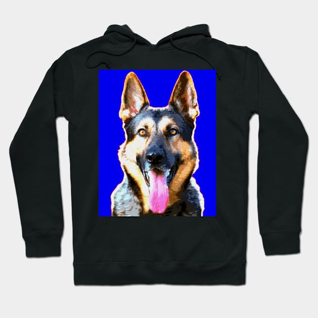 german shepherd Hoodie by oryan80